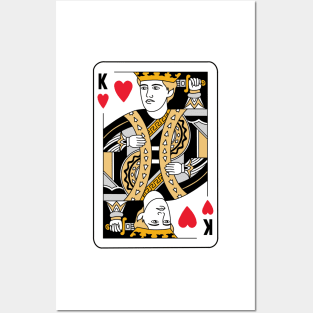 King Of My Heart Playing Card Posters and Art